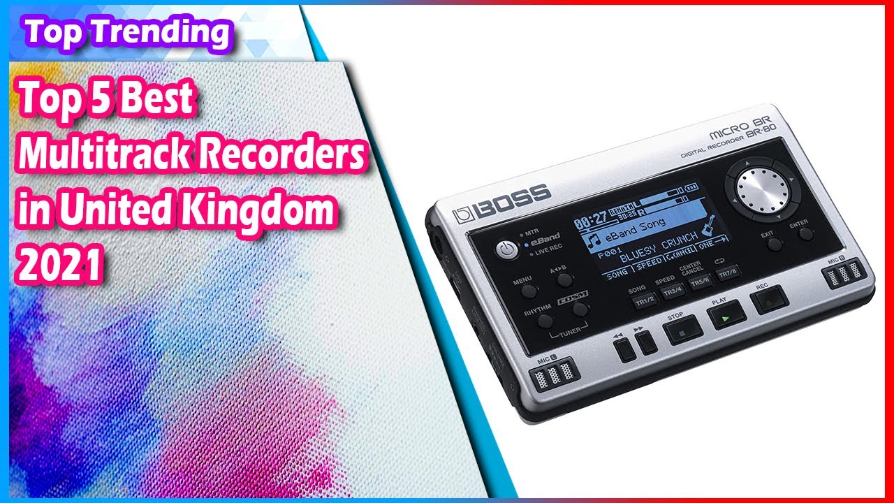 Top 5 Best Multitrack Recorders in United Kingdom 2023 - Must see UPDATED