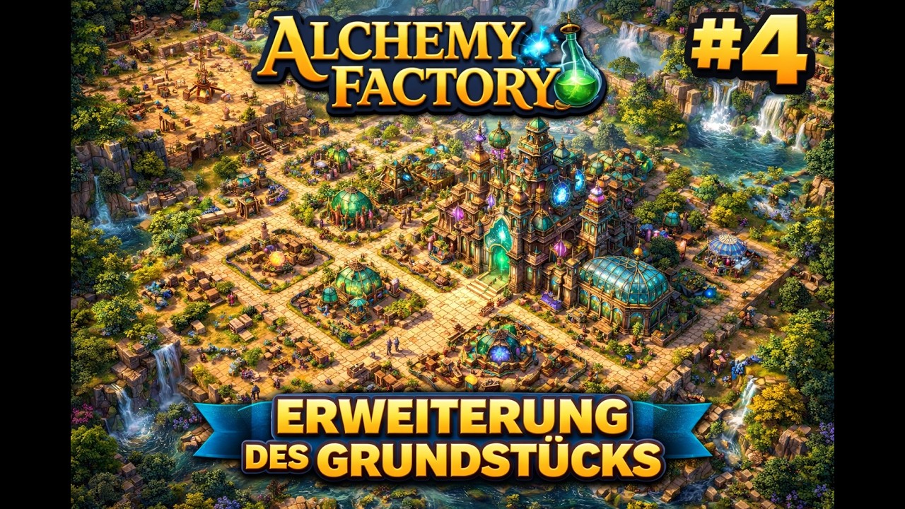 Alchemy Factory #04 Erweiterung vom Grundstück für die Zukunft