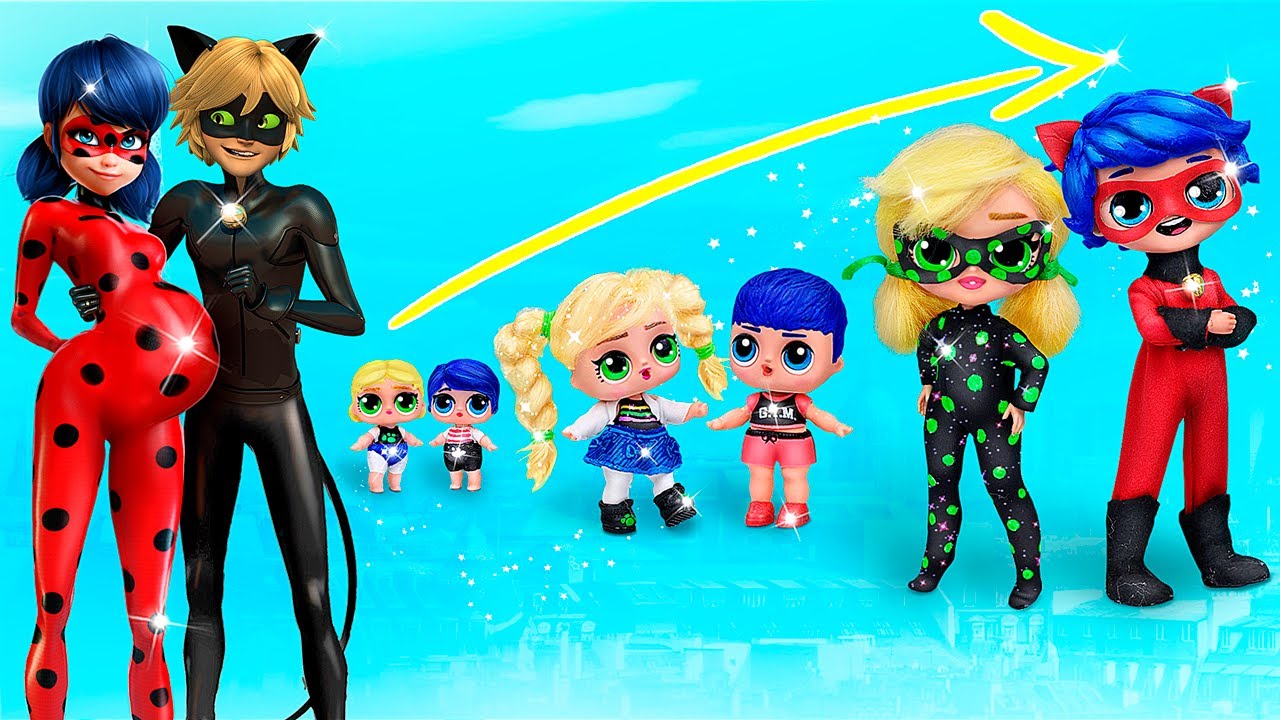 Ladybug Et Chat Noir Ont Des Enfants / 28 DIY LOL OMG