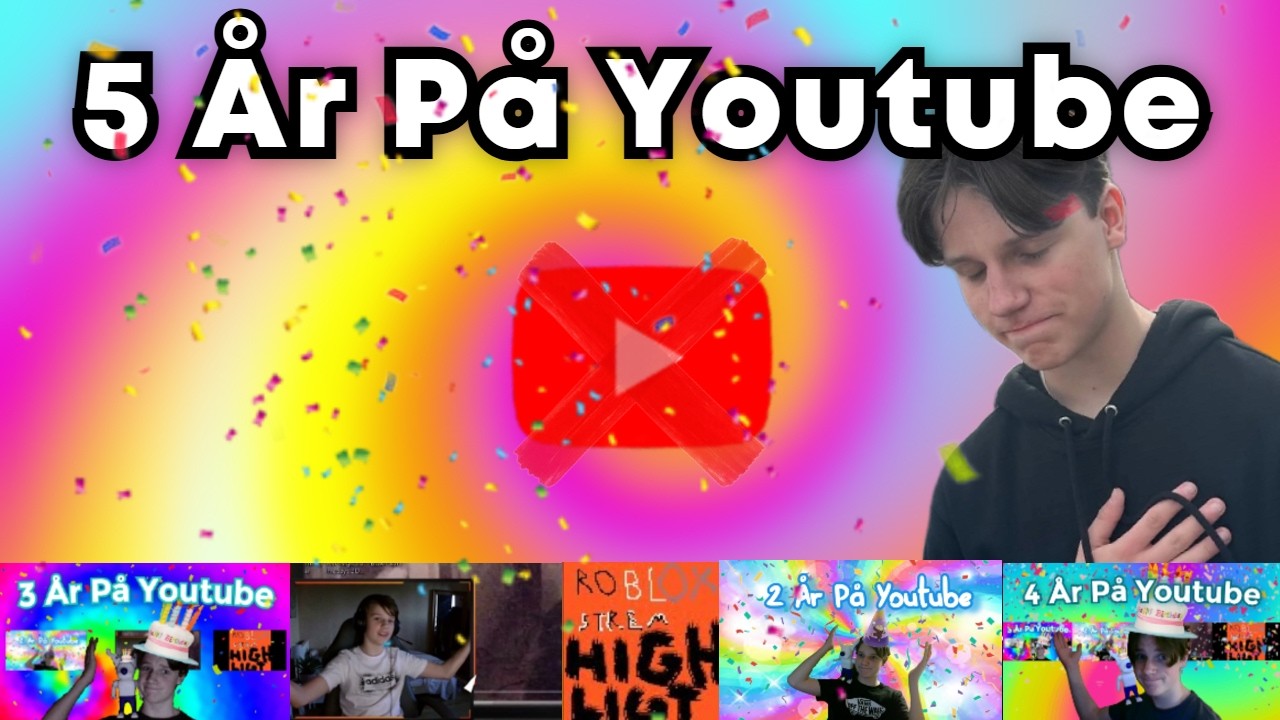 5 År På Youtube