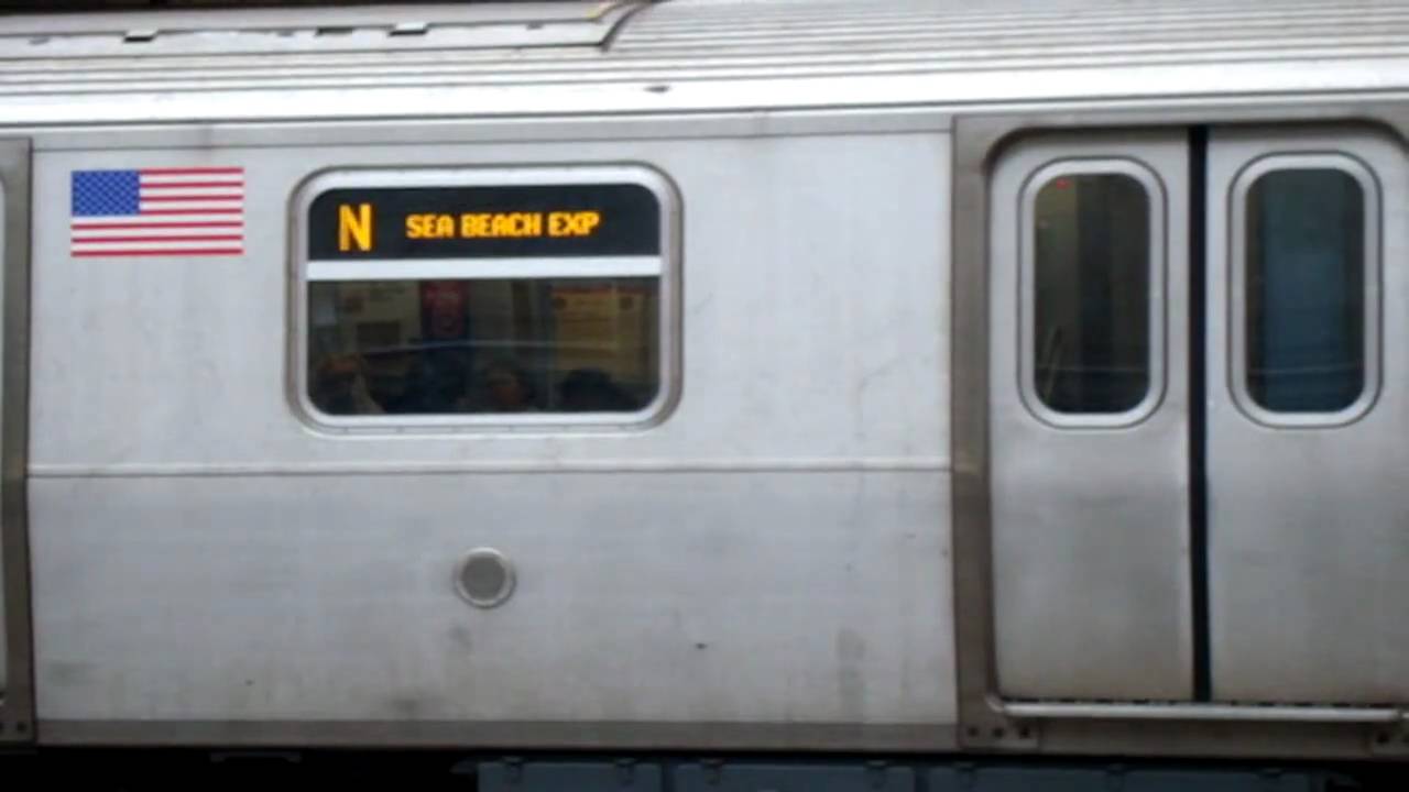 Coney Island Bound R160B Siemens N Train @ 18th Ave