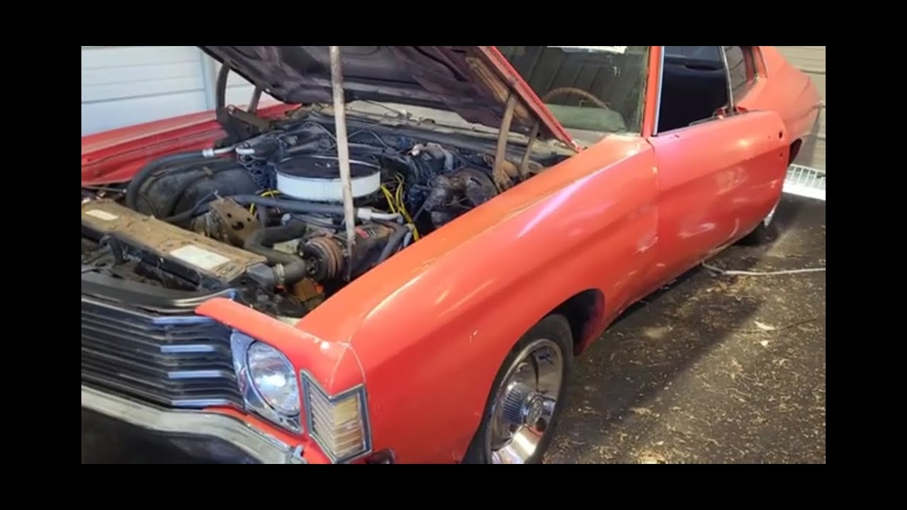 1972 Chevy Chevelle Malibu steering column replacement