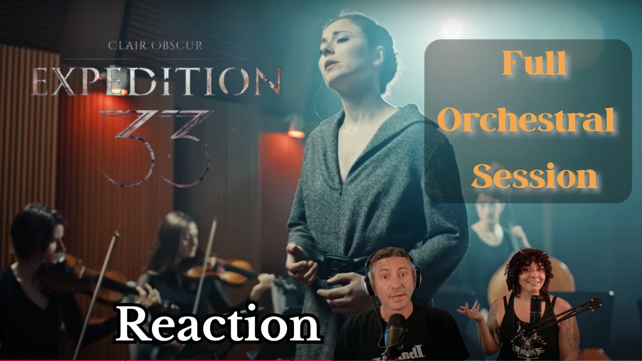 Musician Shows Sister Clair Obscur Full Orchestral Session (First Time Reaction)