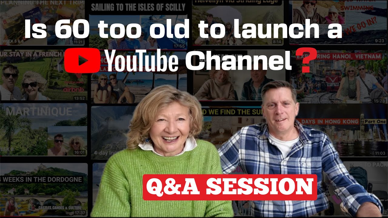 12 months after launching a YouTube channel at 60 | Travel vlog. Was it worth it?  Q&A