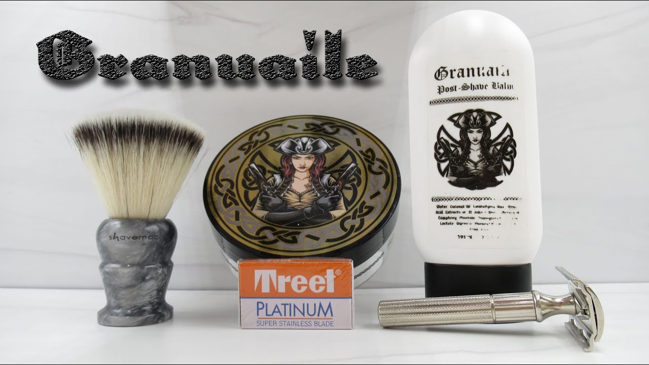 56 Murphy & McNeil Granuaile | Gillette Tech | Shavemac 24mm Synthetic