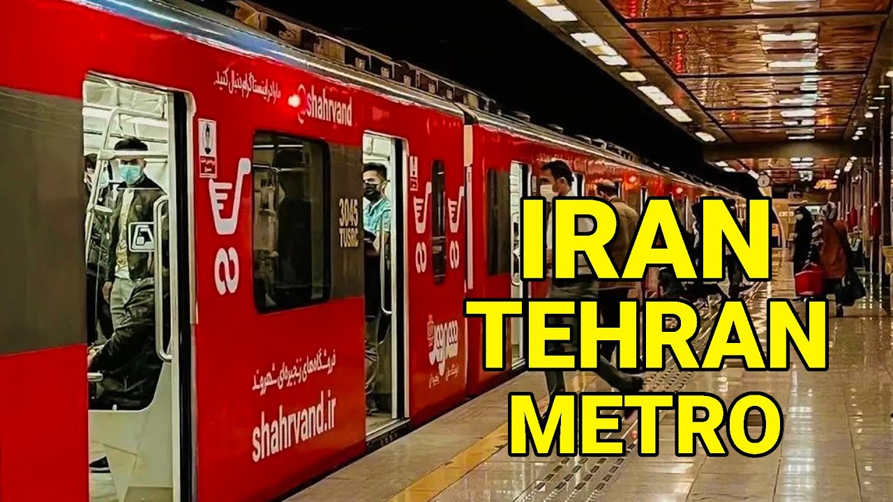 IRAN - Walking In Tehran Metro 2022 ایران تهران