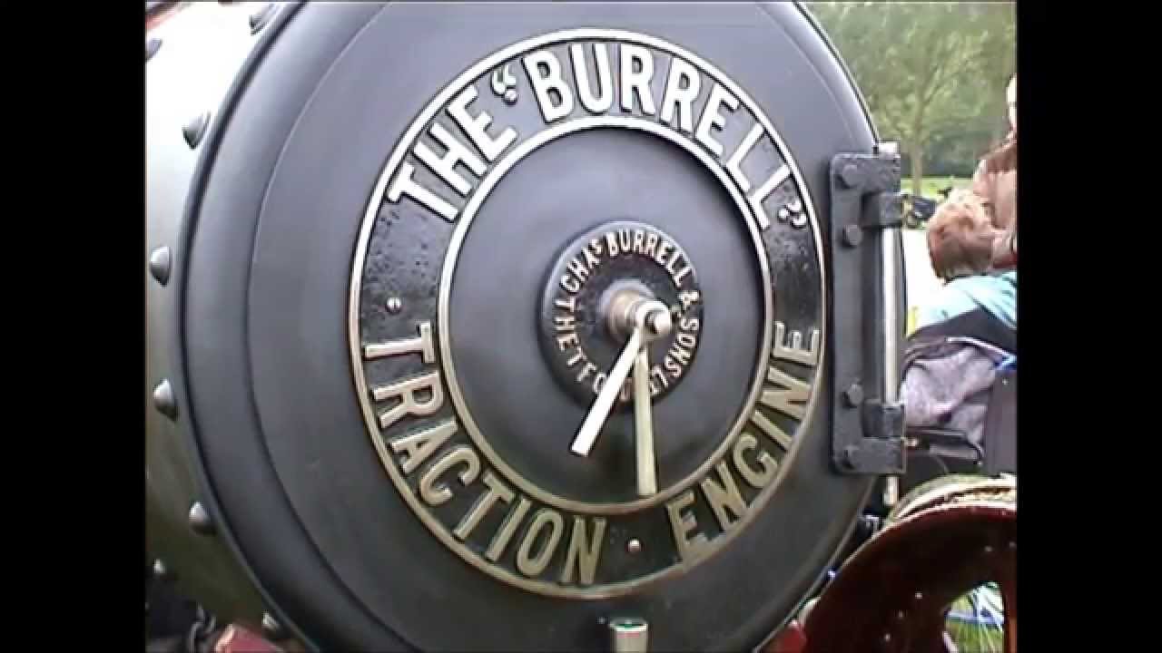 Burrell Traction Engine AT Patrick Edwards Ltd