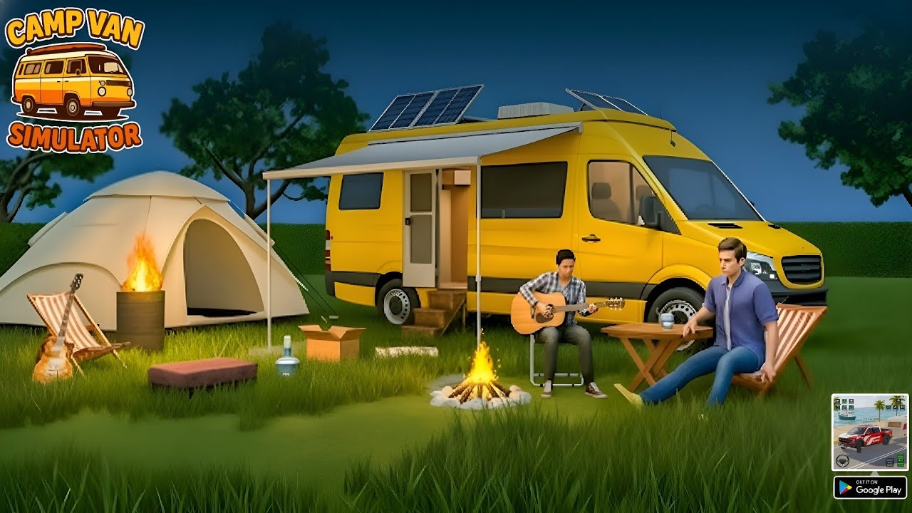 Camper Van Game Simulator &ndash; Android Gameplay 
