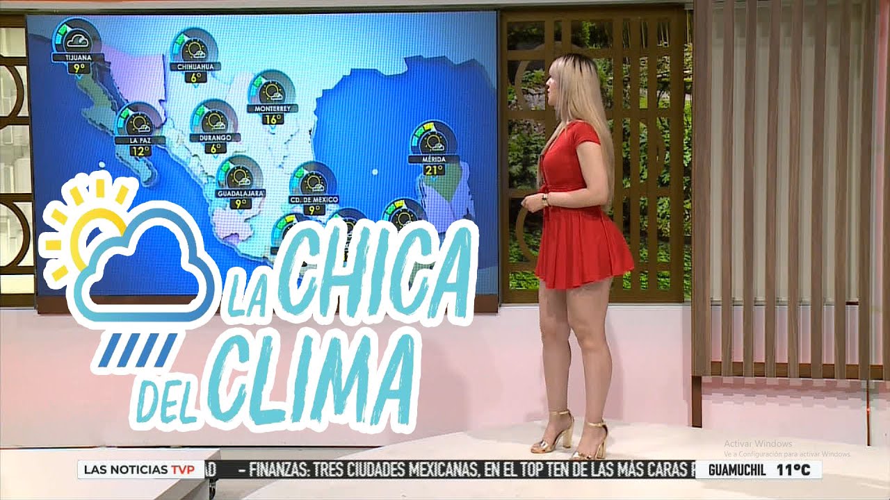 El clima de hoy con Marisol Dovala  || La chica del clima TVP
