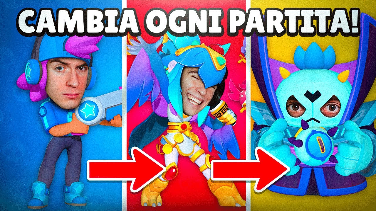 OGNI GAME = CAMBIO BRAWLER su BRAWL STARS!!