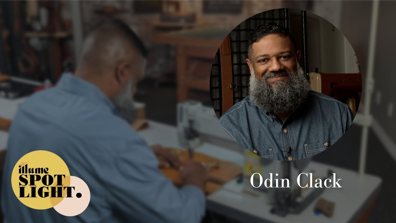 Tips on being more proficient in leathercraft with Odin Clack | Odin Leather Goods | Illume Connect