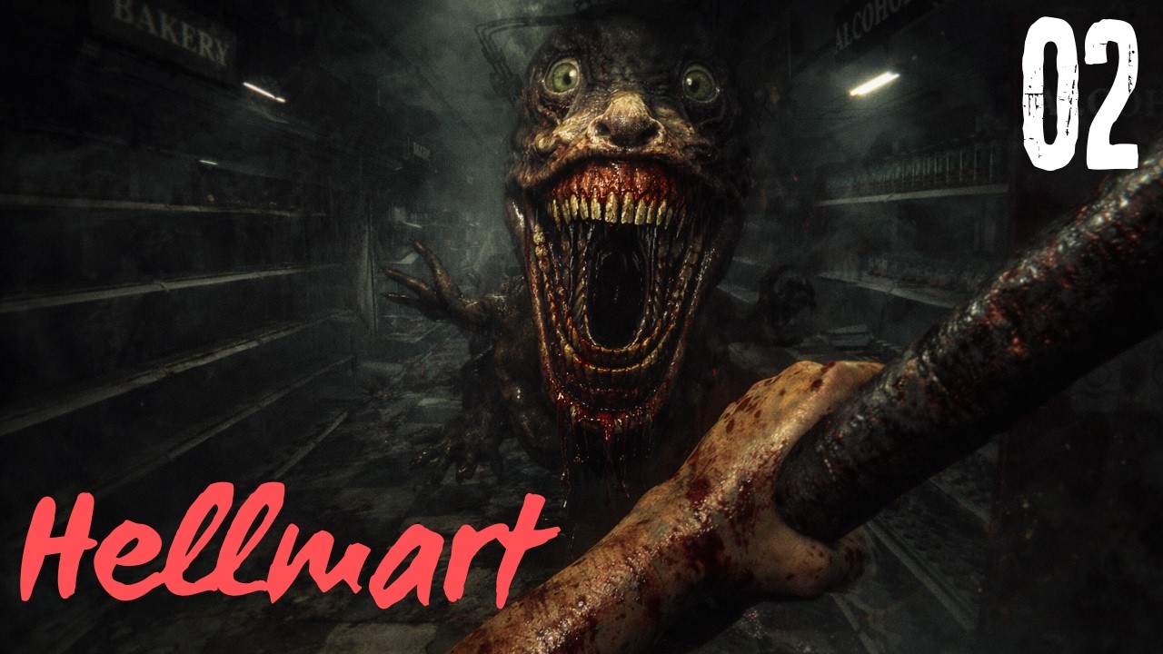 The monster was waiting for my mistake… | Hellmart(full game) Part-02