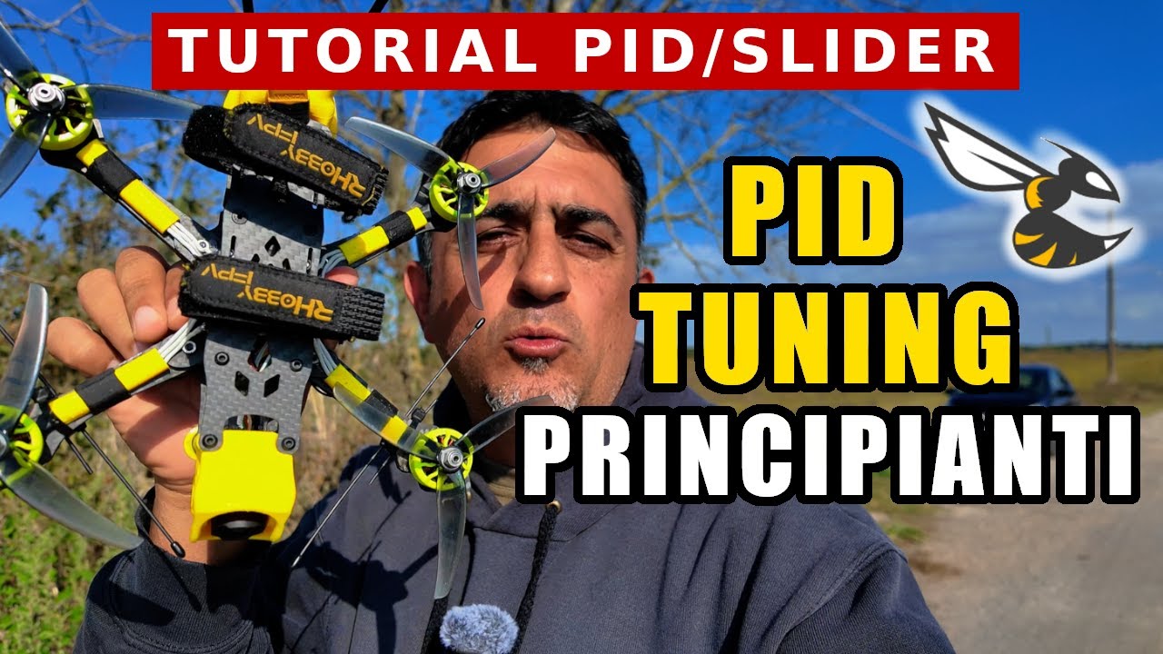 PID TUNING PER PRINCIPIANTI - TUTORIAL SLIDER BETAFLIGHT E POCHE MOSSE PER FAR VOLARE BENE IL DRONE