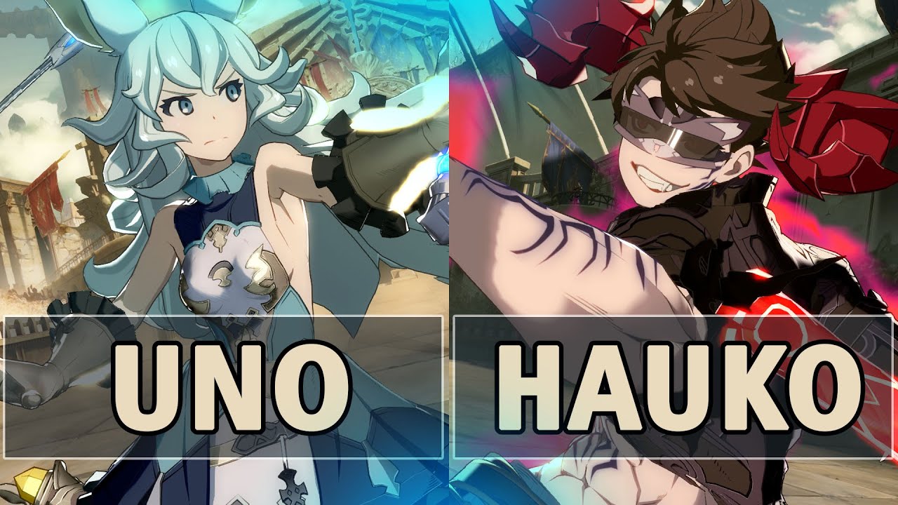 GBVSR:🔥UNO (Ferry) Vs hauko (Avatar Belial)🔥| High Level Gameplay.