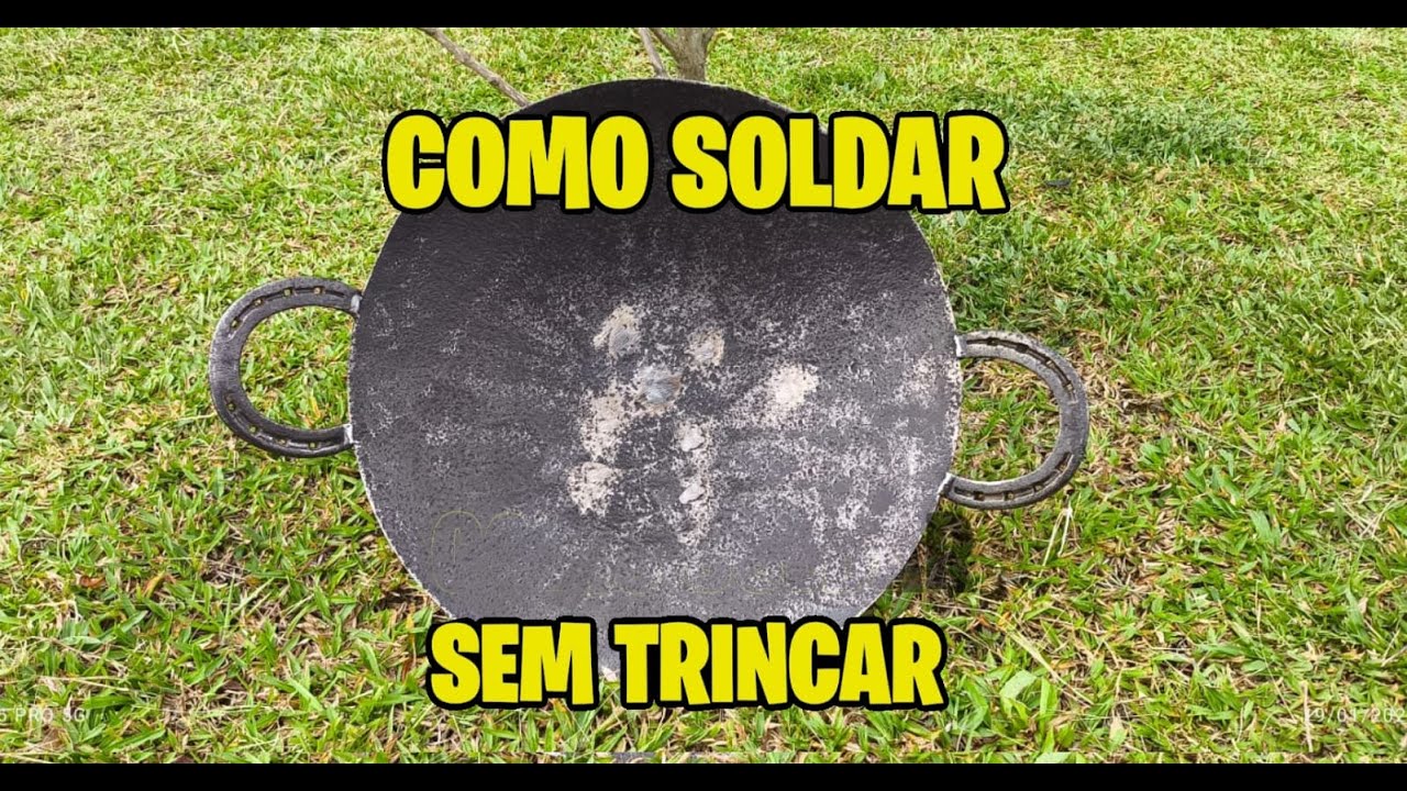 COMO SOLDAR DISCO DE ARADO SEM TRINCAR