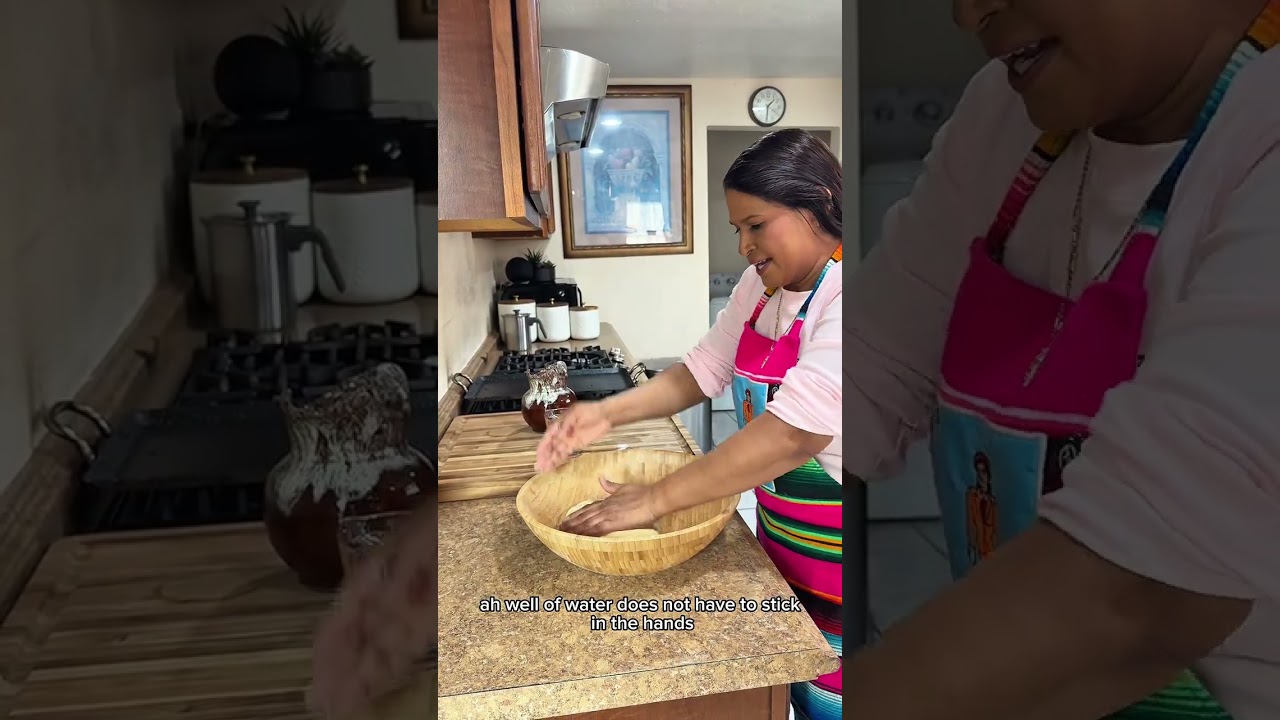 Receta de tortillas de harina de maíz amarillo 