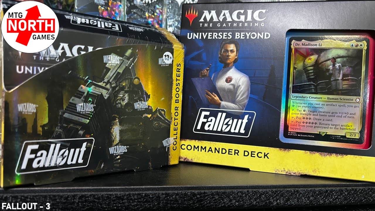 Fallout Collector Booster Box & Commander Deck: Dr. Madison Li Opening!