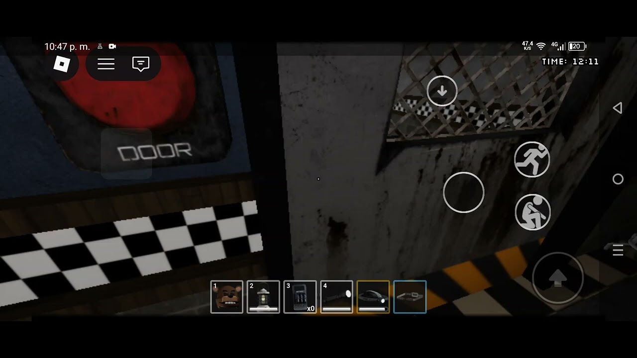 Jugando five nights at Freddy's hasta que me mató Golden Freddy