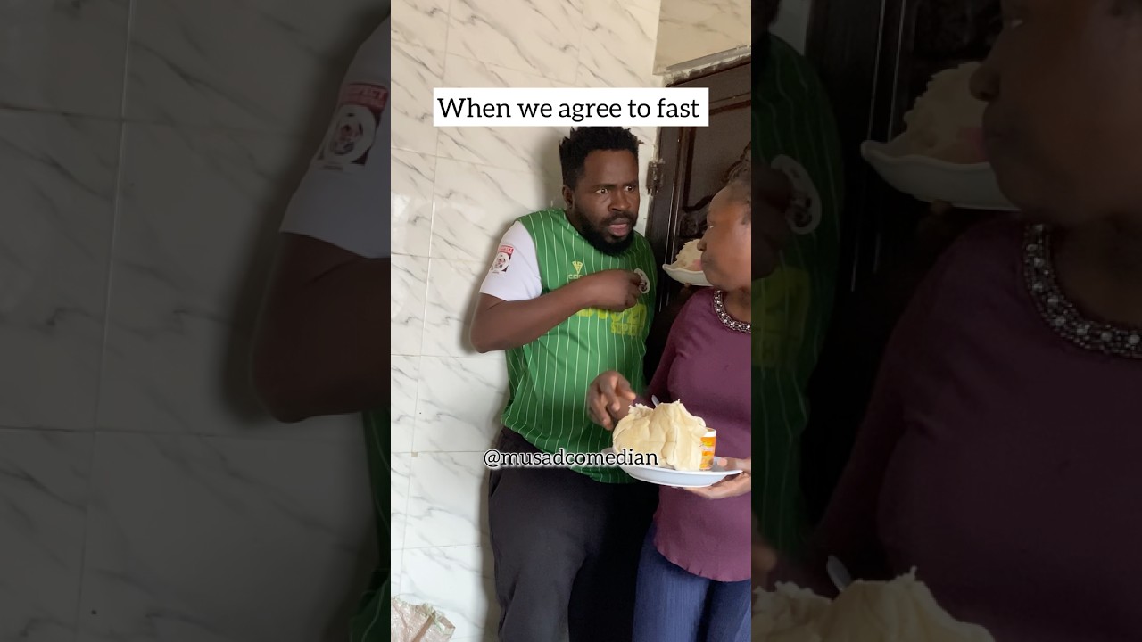 We agreed to fast 