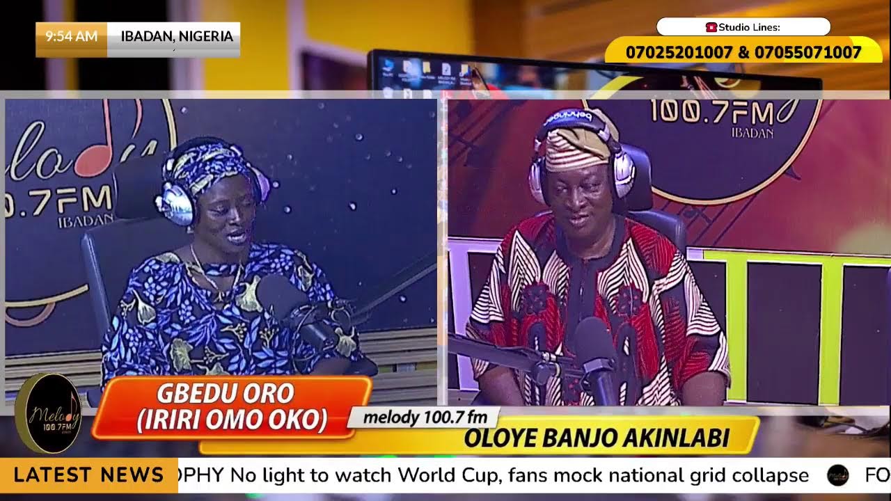 ''GBEDU ORO (IRIRI OMO OKO) PELU OLOYE BANJO AKINLABI