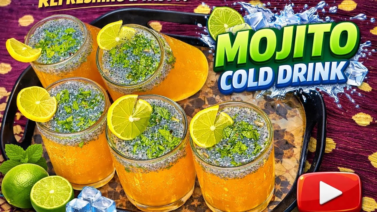 Mojito cold drink homemade instant easy testy #homemade #instant #easy #testy #mojito #colddrink