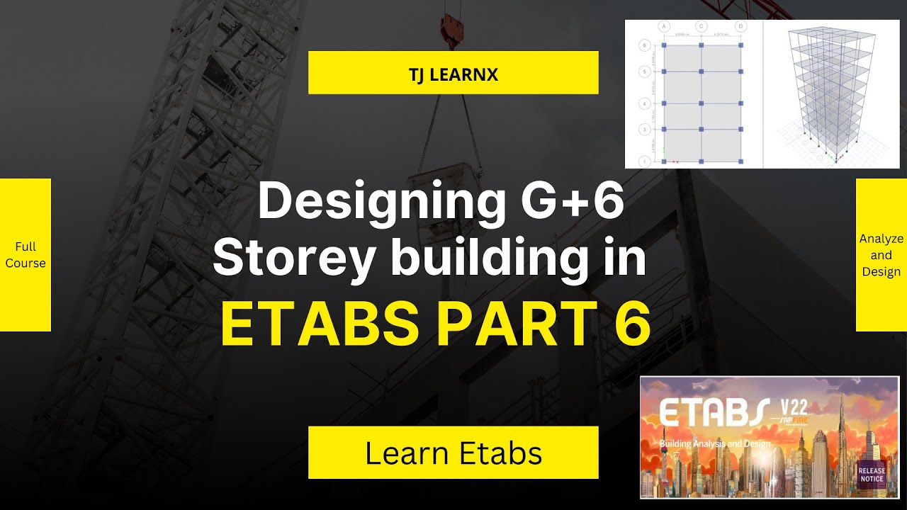 ETABS Project Based Full Course | G+6 Building – Defining Diaphragm
