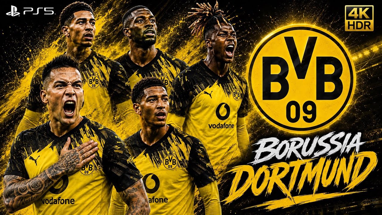Champions League Ajax 🆚 Borussia Dortmund 25/26 Full Gameplay 4K HDR