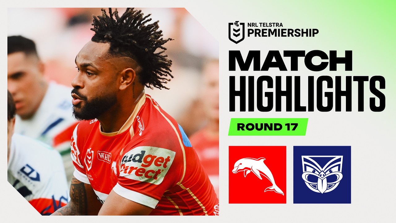 NRL 2026 | Dolphins v Warriors | Match Highlights | Round 17
