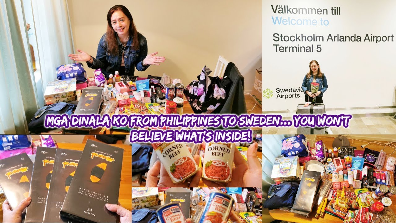 Mga Dinala Ko from Philippines to Sweden... You Won't Believe What's Inside!