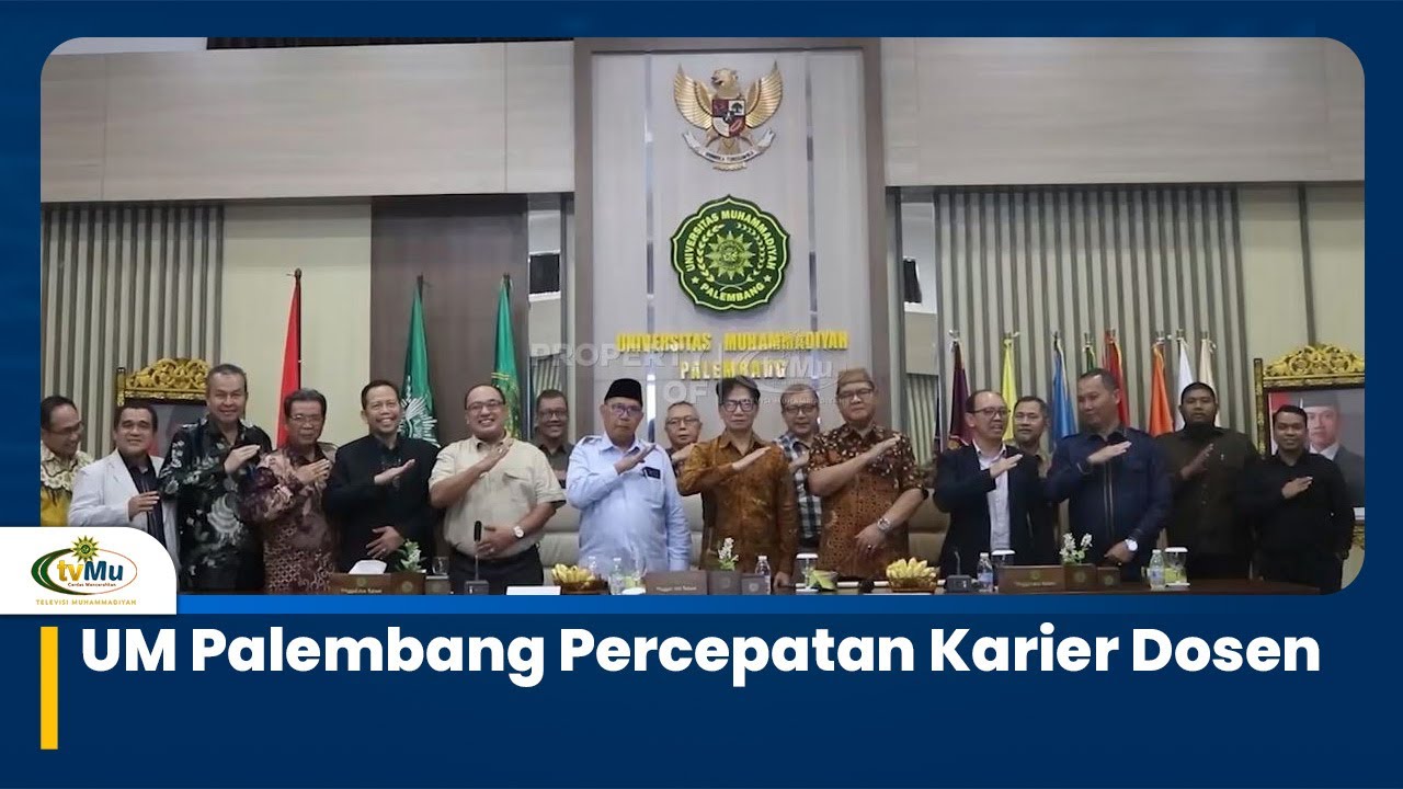 UM Palembang Percepatan Karier Dosen