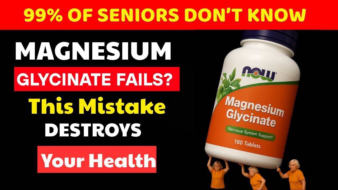 If Magnesium Glycinate Isn’t Working for You, This Mistake Could Silently Destroy Your Health