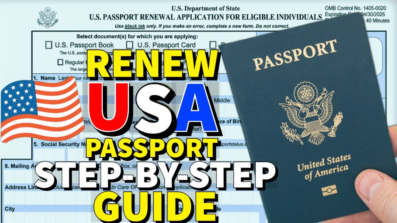 How To Renew US Passport 2026 🇺🇸♻️