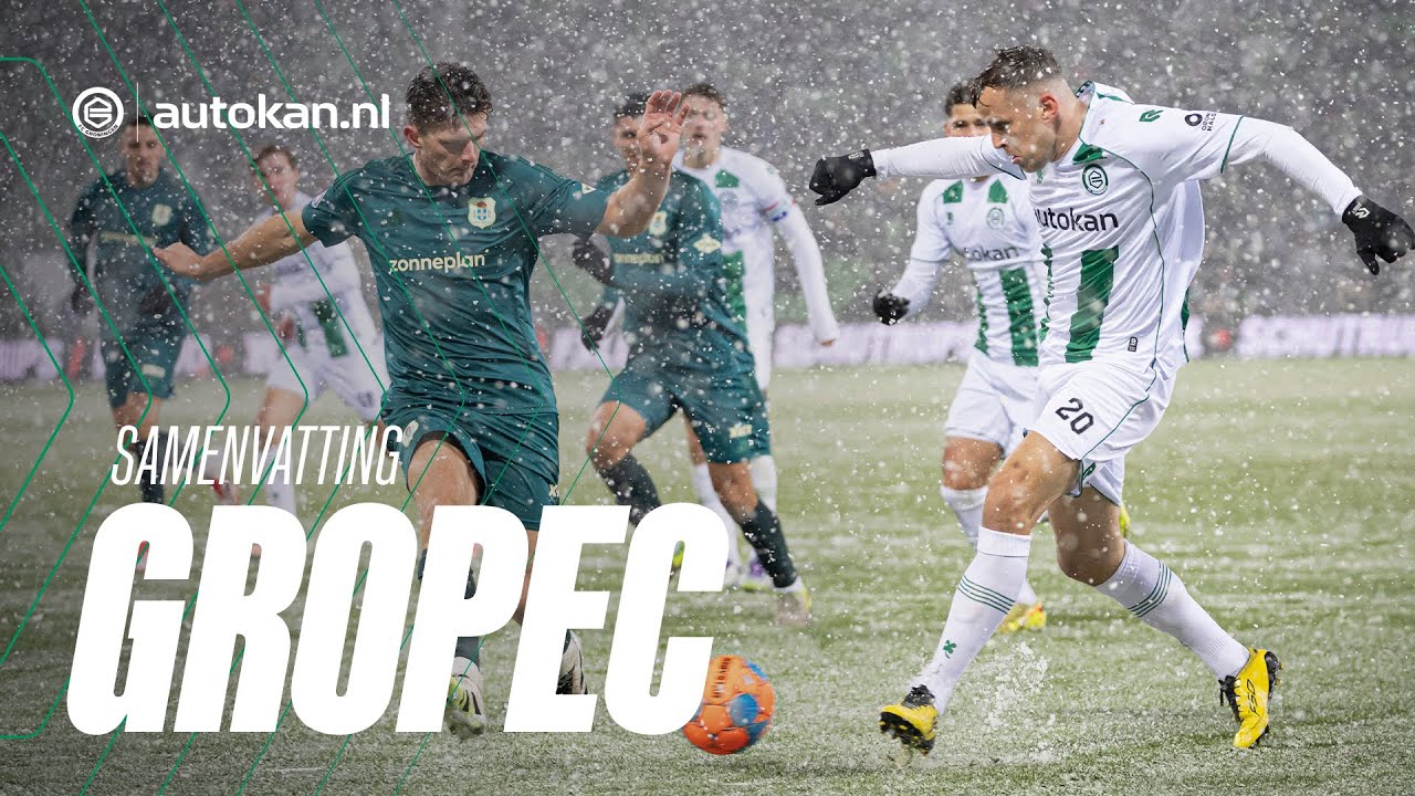 FC Groningen - PEC Zwolle | Samenvatting
