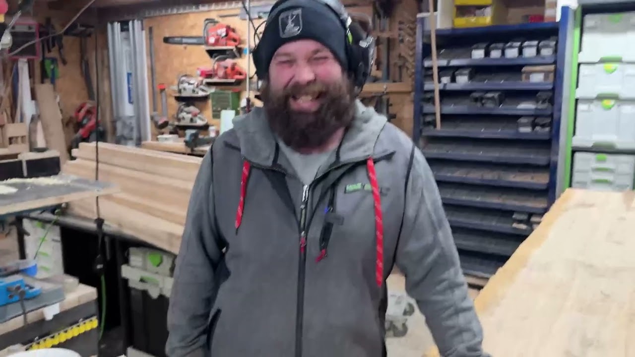 XXL Teke aus einem Eschenbrett