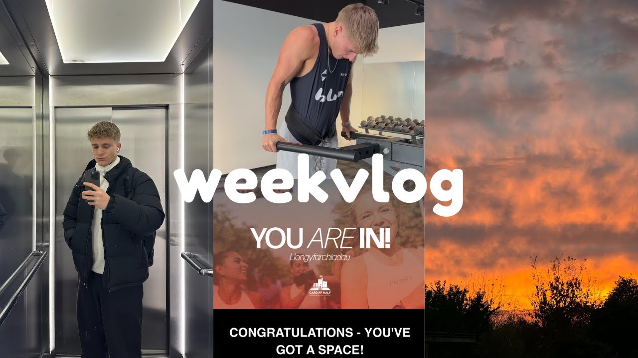 Und wieder eine Woche rum | Laufgruppe, Training, Long Run & Cardiff Halbmarathon 2026 ?