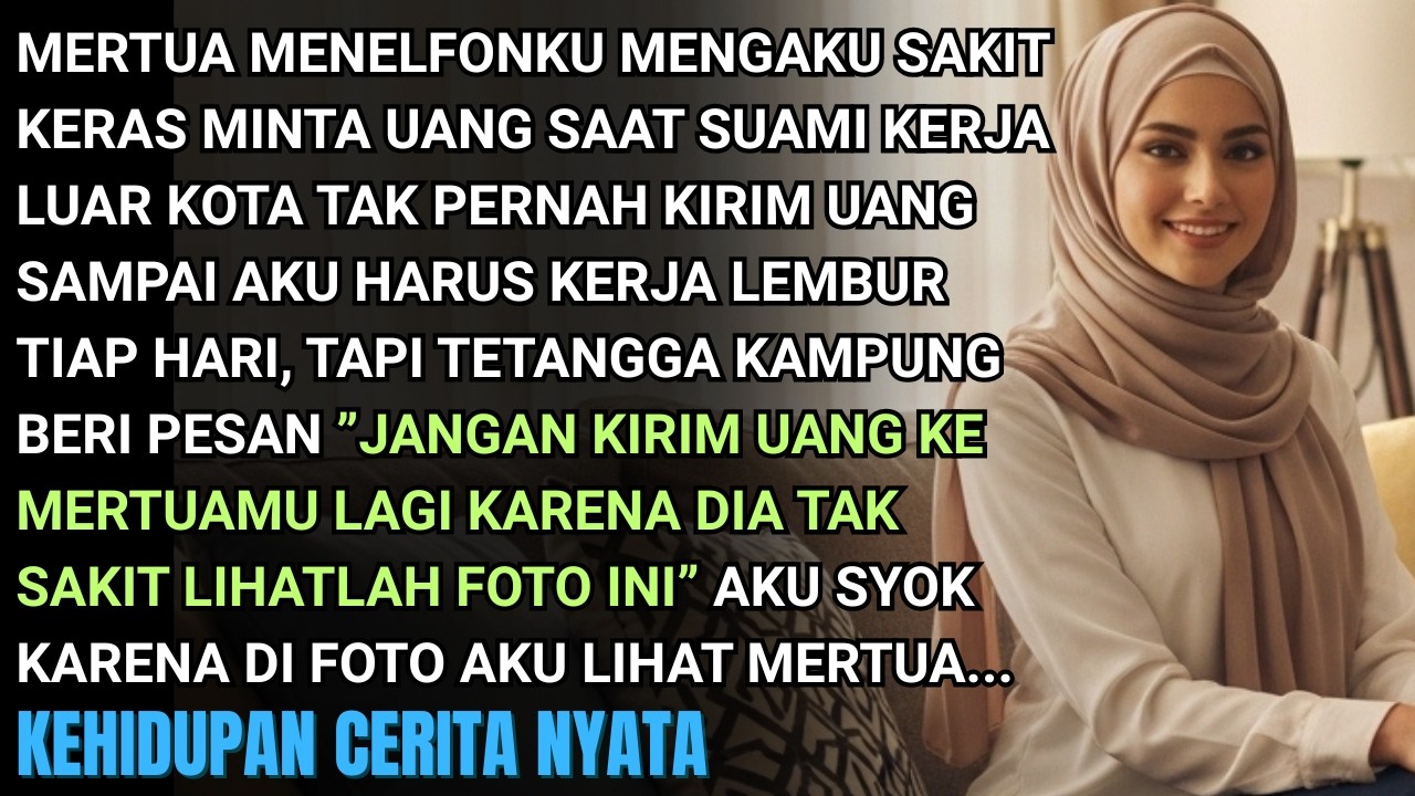 MERTUA BERBOHONG SAKIT MINTA UANG BEROBAT HINGGA AKU LEMBUR TIAP HARI, SYOK TETANGGA MERTUA BILANG..