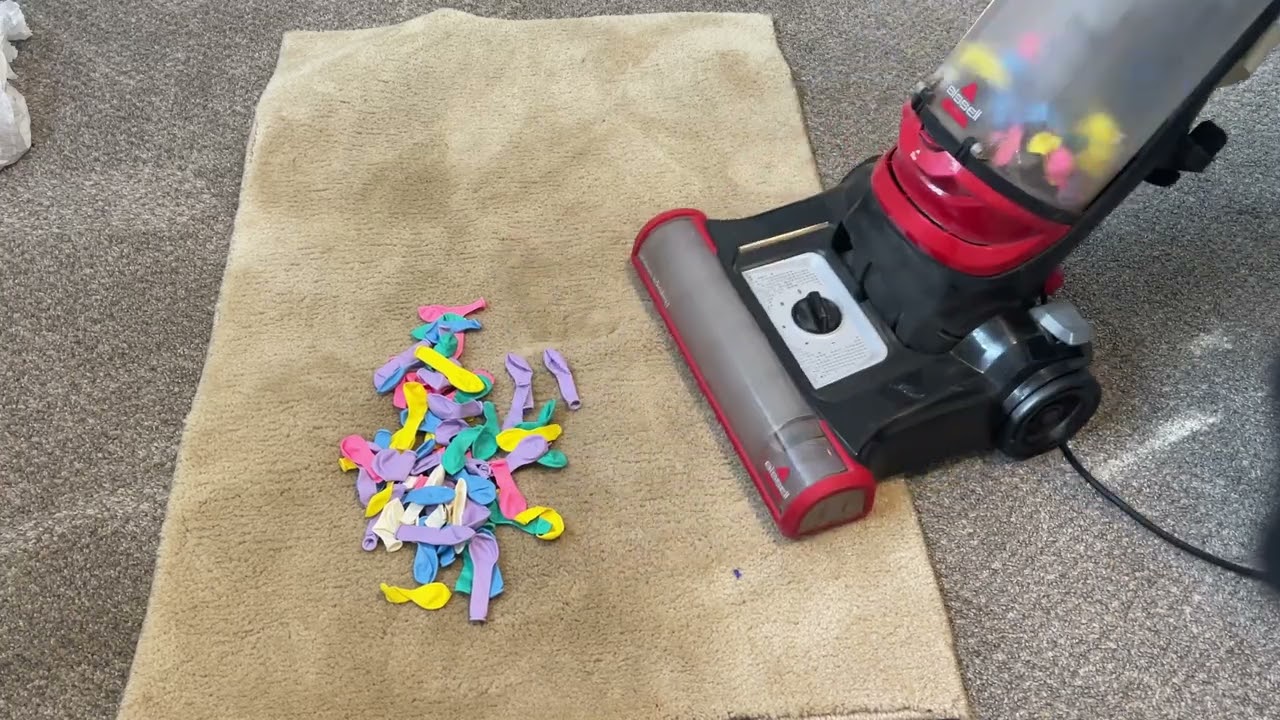 Bissell cleanview vacuuming. Love this crunch!