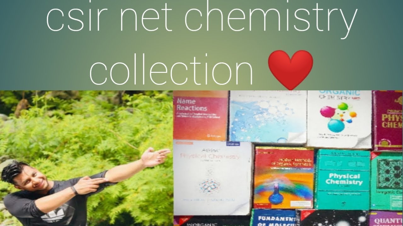 Csir net reference books for chemical science