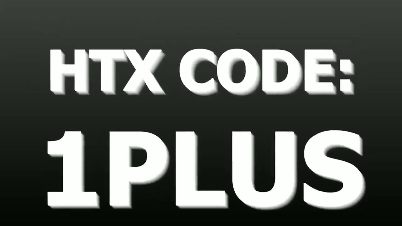 HTX promo code 2025 - ''1PLUS'' up to $1,500 BONUS (HTX bonus code)