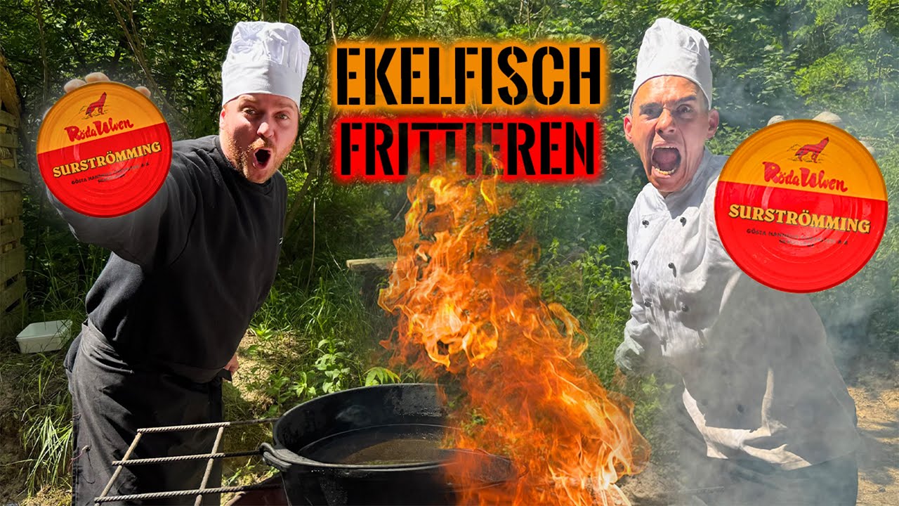 SURSTRÖMMING, RIESENKRABBE & CHOCO FRESH frittieren | Survival Mattin & Brian