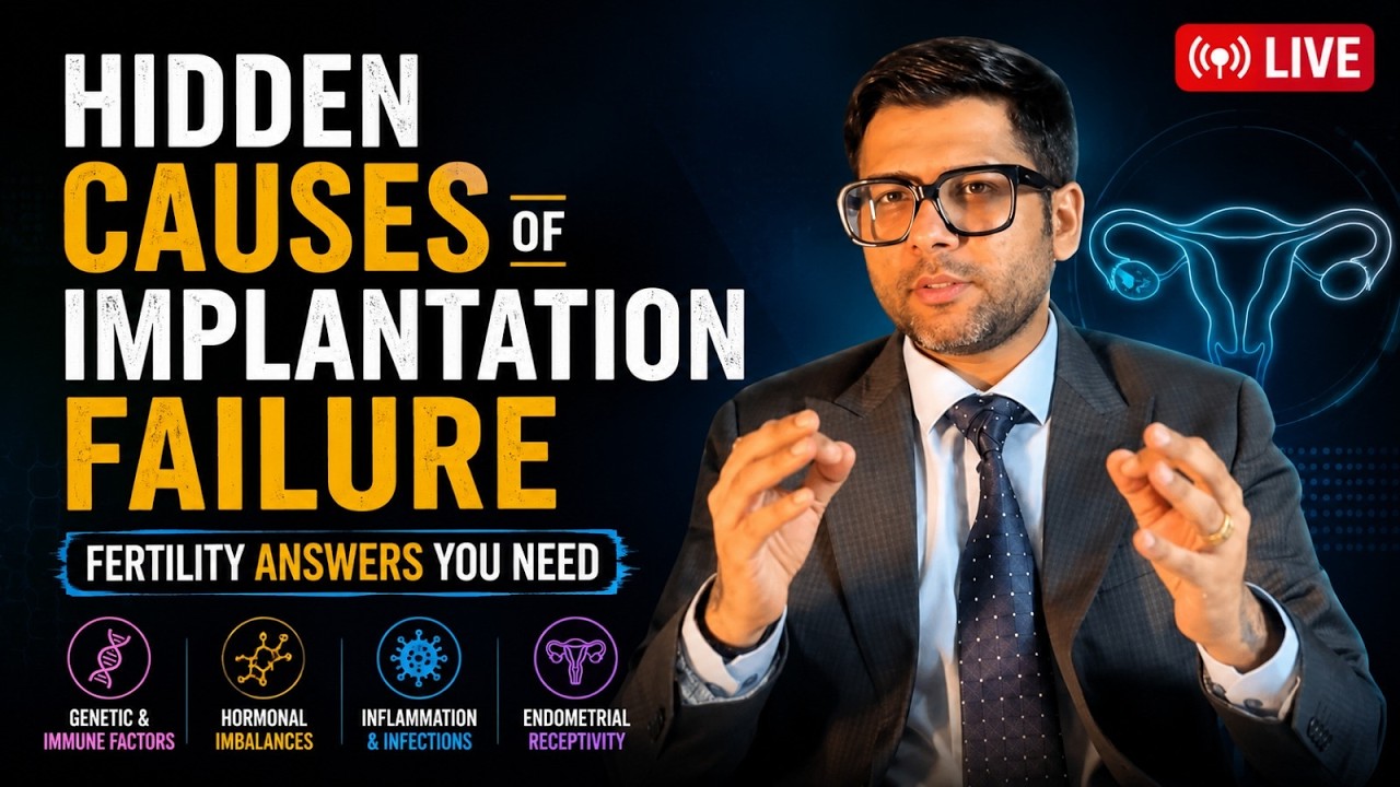 Fertility Masterclass 96- Step By Step Evaluation for Recurrent Implantation Failure