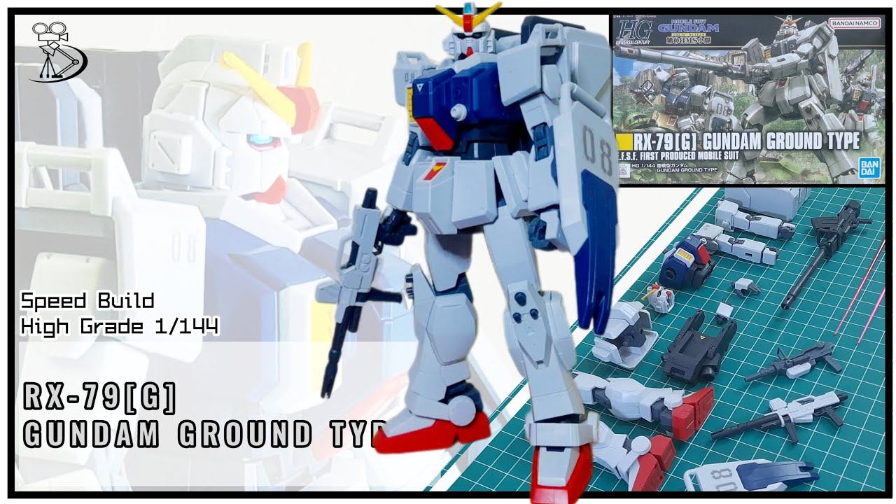 Speed Build | High Grade 1/144 RX-79 [G] Gundam Ground Type