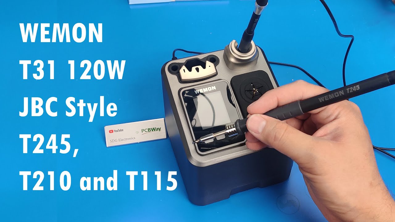 SDG #339 Wemon T31 120 Вт паяльная станция JBC Style