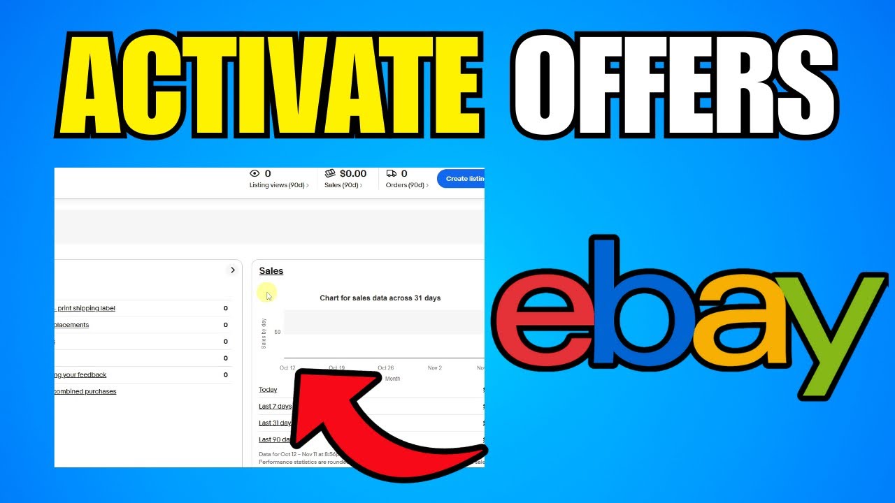 How To Activate Offers On eBay Listings (Step By Step Guide)