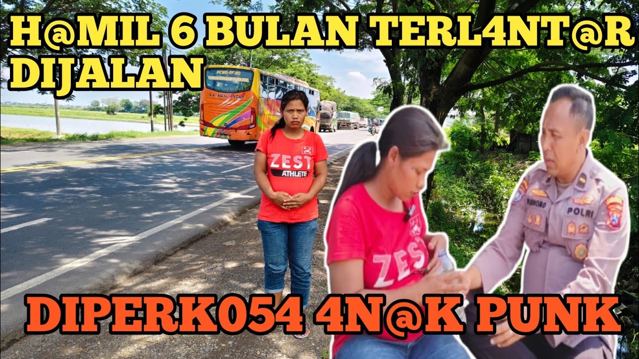 IBU TERLANT@R DITEMUKAN DALAM KONDISI H@MIL 6 BULAN AKIBAT DIPERK0$@ PEMUDA PUNK JALANAN. 
