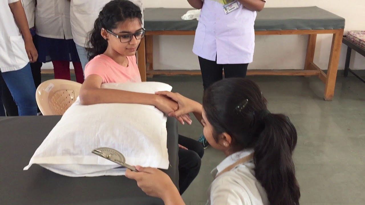 Goniometry - Wrist Flexion Extension