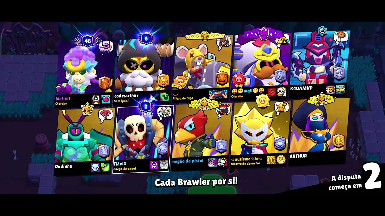 Subindo troféus no Bo Brawl Stars 