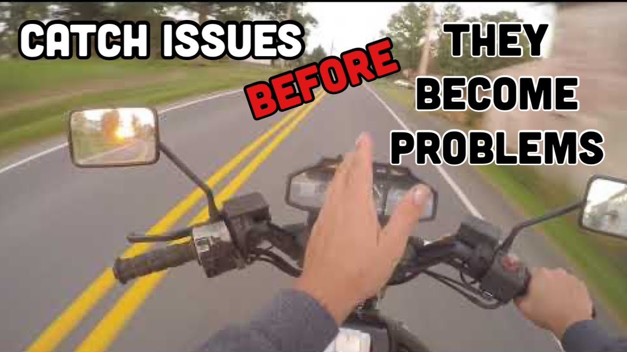 POV Catch The ISSUE before it becomes a PROBLEM and Safety Concern 1983 Honda V45 Sabre VF750S