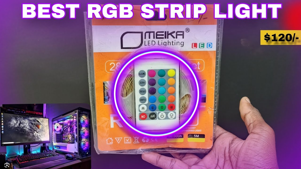 BEST RGB STRIP LIGHT ll 150/- Only 🤑ll Unboxing And Review ll For Gaming, TV, Studio Setup 
