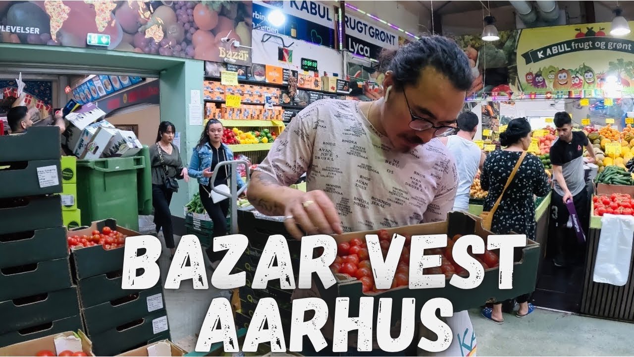 Bazar Vest A Big Grocery Store. Denmark